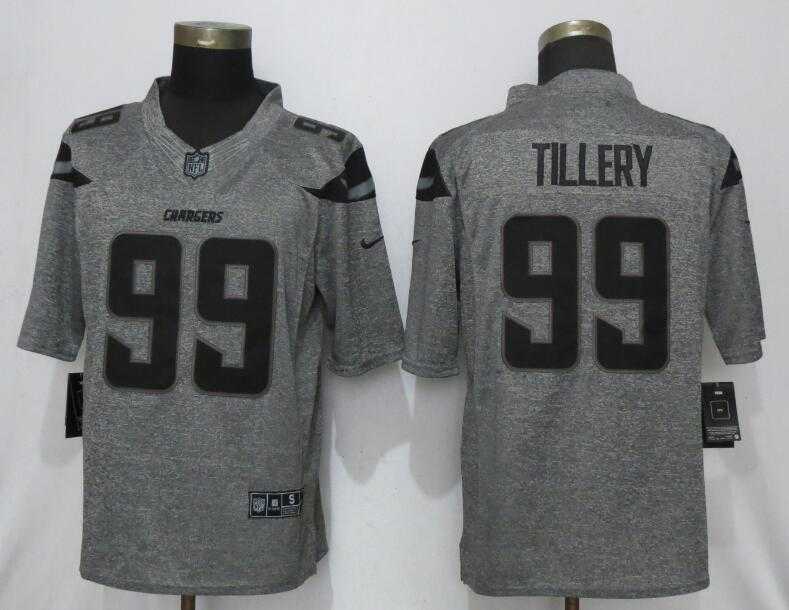 Nike Chargers 99 Tillery Gray Men's Stitched Gridiron Gray Limited Jersey,We sell and wholesale Nike Chargers 99 Tillery Gray Men's Stitched Gridiron Gray Limited Jersey on line form chian!